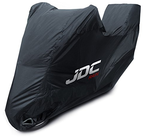 JDC Cubierta Impermeable De La Motocicleta - Negro - Rain - L Baúl