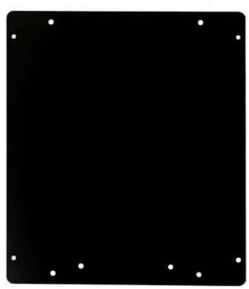 MonLines V012B VESA Adapter kompatibel mit Fernseher der Marke LG, schwarz