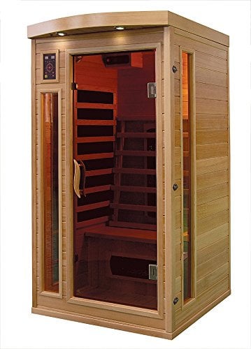 Cabine de sauna d'angle à infrarouge pour 1 personne Promotion