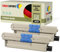 TONER EXPERTE 2er Pack Schwarz Premium Toner kompatibel zu 44469803 für Oki C310dn C330dn C331dn C510dn C511dn C530dn C531dn MC351 MC361 MC361dn MC362dn MC561dn MC562dn MC562w