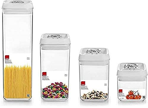 Ibili IB797109 Bote HERMETICO Square 900 ML, Stainless Steel, Multicolor