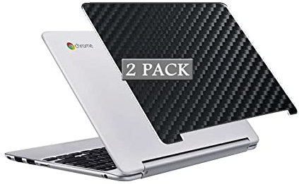 Vaxson 2 Unidades Protector de pantalla Posterior, compatible con ASUS Chromebook Flip C100PA 10.1, Película Protectora Skin Piel Pegatina Nuevo