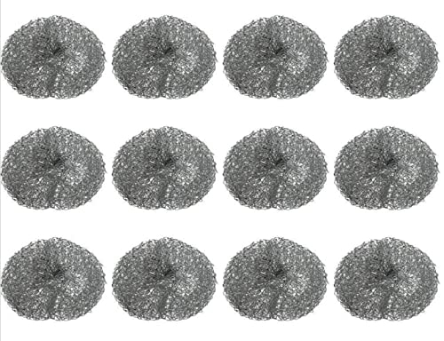 Topfreiniger 4er Set (12 Stück) Draht Ø: 7 cm - Höhe: 2 cm - reinigt hartnäckige Verschmutzungen, Sito