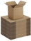 CRUGLA Cajas de envío 6x6x6 para pequeñas empresas, cajas cuadradas de cartón para envío, caja de correo corrugado Kraft para embalar, 25 paquetes