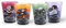 Just Funky Lot de 4 mini verres à liqueur décoratifs Naruto Shippuden de collection pour tequila - 59 ml