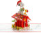 Hallmark Tarjeta de Navidad, tarjeta de Snoopy y Woodstock, tarjeta 3D y desplegable, cómics de cacahuetes, rojo