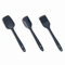 LACOR - 64459 - Set de 3 Utensilios de Cocina Grey, Cuchara de Cocina, Espátula Cocina y Pincel Cocina, Silicona, Núcleo Metálico, Antiadherentes, Aptos para Lavavajillas, Longitud 27,5 cm