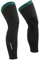 ROCKBROS Jambières Vélo Thermiques Hiver Genouillère Sport Élastique Couvre de Jambes Coupe Vent Course Cyclisme Basketball Randonné Pêche Basketball Golf Homme Femme Noir Vert L-XL (1 Paire)