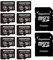 GIGASTONE 128GB 10-Pack Micro SD Card, 4K Video Pro, GoPro, Surveillance, Security Camera, Action Camera, Drone, 85MB/s MicoSDXC Memory Card UHS-I Class 10, with Adapter