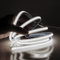 Wisada 220V COB LED Streifen 50M, 288 LEDs/m Flexible Superhell Kaltweiß CRI≥85 LED Lichtband, IP65 LED Band Lichtschlauch Leiste Kette Selbstklebend mit Stecker für Schlafzimmer, Schrankbeleuchtung