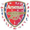 Iconic Puzzles, 100% eco-sustainable wooden puzzle with official license - Arsenal Logo, size L, 500 pieces