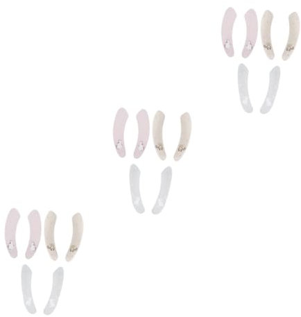 Hemobllo 9 Pairs Toilet Sticker Keep Warm Non-Woven Fabric Liner