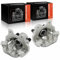 Frankberg 2x Bremssattel Bremszange Hinten mit Halter (Lochabstand Halterung 76, 2mm) Kompatibel mit 3er E90 3er E93 3er Coupe E92 3er Touring E91 X1 E84 Replace# 34216769102