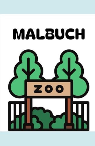 Das große Zoo Malbuch