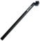 DONGLING SattelstüTze 450mm MTB Sattelstütze Mattschwarz Aluminiumlegierung 25,4mm 27,2mm 31,6mm Faltrad Sattelstütze Sattelrohr Fahrradteile SattelstüTze Gefedert(Black 25.4mm)