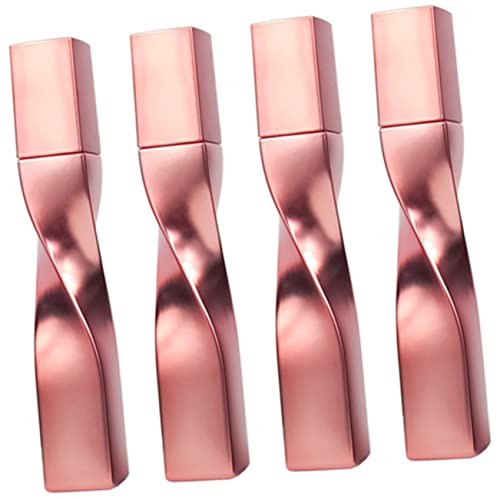 BELLIFFY Tube Applicateur Vide Pour Brosse À En Or Rose De 15 Ml Étanche Pour Voyage D'affaires