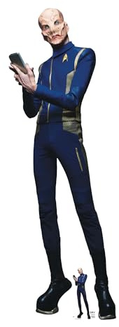 Star Cutouts – SC4709 – Star Trek Saru Lifesize Cardboard Cutout 193cm – Doug Jones – Discovery Character Gift & Display