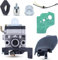 Accessoires d'outils 16100-Z0Z-034 Kit de couvercle de filtre à air de carburateur pour moteur à essence Honda GX35 GX 35 1,3 CV 4 temps Mini coupe-bordures