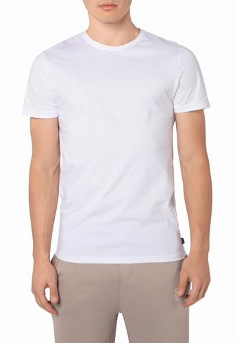 Sublevel Herren Basic Shirt 5er Pack schwarz und weiß