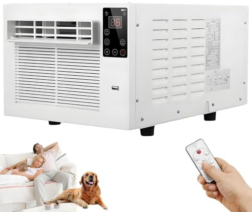 Aire acondicionado portátil, unidad de CA compacta 4 en 1 con deshumidificador