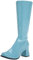 Ellie Shoes Blue Gogo Boots Size 2