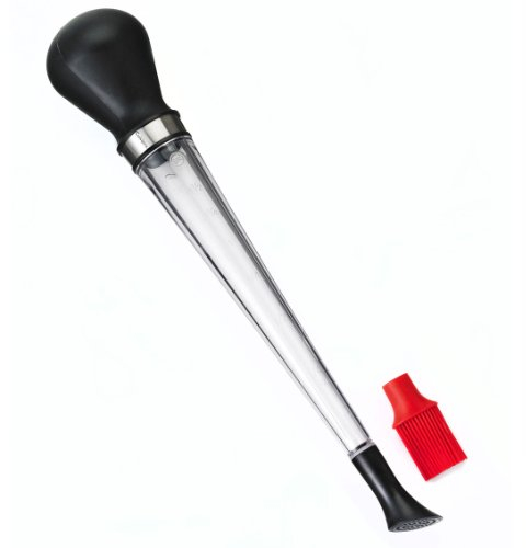 Cuisipro 3-in-1, Syringe, Nylon Shower, Silicone Brush Head, Heat Resistant, Turkey Baster, Dishwasher Safe