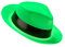 DEGUISE TOI Party Hut neongrün für Erwachsene - Grün