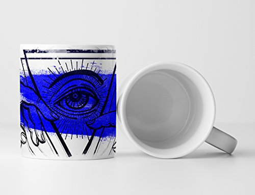 Eau Zone Motiv Spruch Tasse Geschenk
