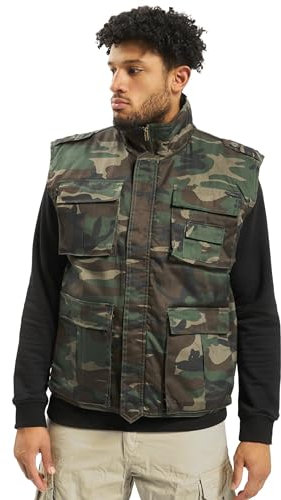 Brandit Ranger Vest, color: woodland, size: M