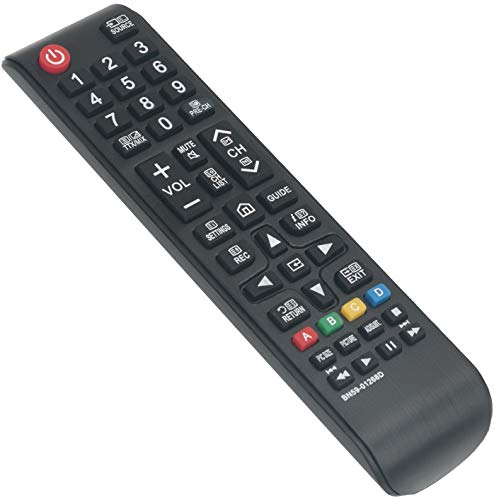 ALLIMITY BN59-01268D sub BN59-01303A Télécommande remplacée pour Samsung TV UE43MU6100 UE43MU6120 UE43MU6122 UE43MU6125 UE43MU6192 UE43MU6199 UE43NU7400 UE49M5500 UE49M5510 UE49M5525 UE49M5600