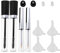 YINETTECH 12st 8ml Leere Mascara Tube Zauberstab Wimpern Creme Container Flasche und 7ml transparente Eyeliner Tube Fläschchen Flasche Gummi Einsätze Trichter Kit