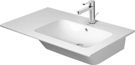Duravit ME by Starck Waschtisch Weiß Seidenmatt 830mm