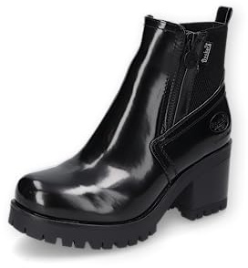 Dockers by Gerli Damen Klassische Stiefeletten, Frauen Stiefeletten,Booties,halbstiefel,Kurzstiefel,uebergangsschuhe,schwarz,41 EU