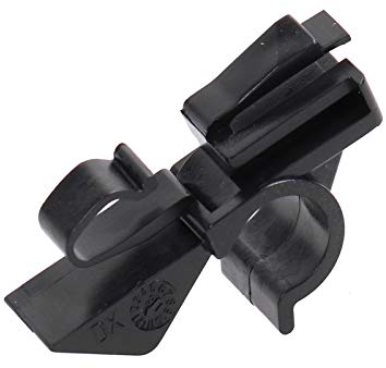 Fiat Original Punto Stilo Hutablage Halter Halterung Clip Rechts - Schwarz, OEM Passend für: Grande Punto, Lancia Ypsilon