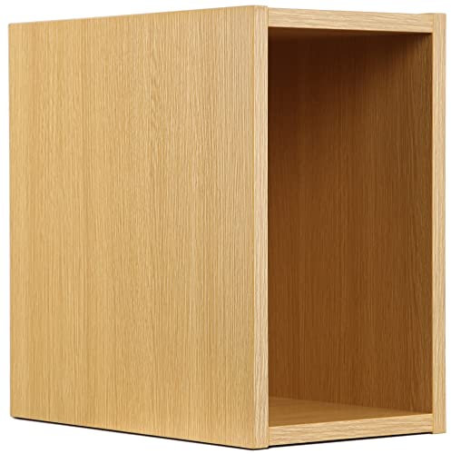 Charles Jacobs Vinyl Record LP Storage Box Unit - Oak - Small