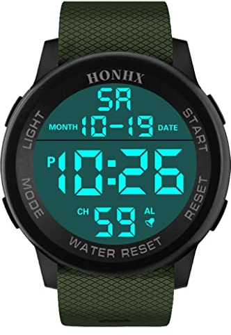 Uhren Herren Digitaluhren Armbanduhr Quarz Uhr Herrenuhr Quarzuhr Sportuhr Outdooruhr Watch für Männer 2022 Herren Mode Militär Uhren Luxury wasserdichte LED Armbanduhr Digital Militärsport Uhr