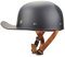 Ruiqieor Rétro Casquette De Baseball Vintage Casque De Moto À Visage Ouvert pour Hommes Femmes Mobylette Bols Casque pour Toutes Les Saisons (Elegant Black,M(54-55cm))