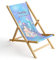 Ferocity Kinder Holz-Liegestuhl Personalisierbar Klappbar Klappliegestuhl Sonnenliege Strandstuhl Wechselbezug Motiv Meerjungfrau [119]