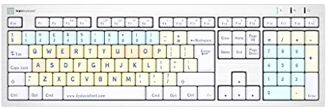 LogicKeyboard Dyslexie Keyboard ALBA UK (MAC)