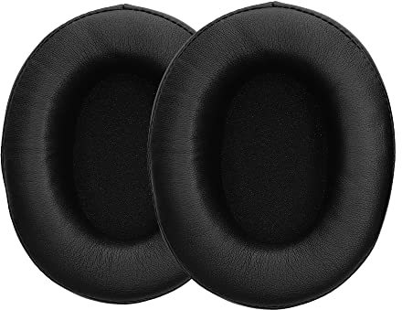 kwmobile Ear Pads Compatible with Kingston Hyper X Cloud Alpha/Cloud Alpha S/Cloud Flight/Cloud Flight S Earpads - 2x Replacement for Headphones - Black