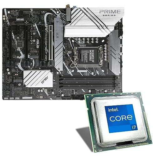 Mainboard Bundle | Intel Core i7-13700K 8x3400 MHz, ASUS Prime Z790-P WiFi DDR5, 3X M.2 Port, 4X SATA 6Gb/s, USB 3.2 Gen2 | Tuning Kit | CSL PC Aufrüstkit