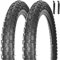 Kinderfahrrad Reifen 14 Zoll Faltrad Ersatz Reifen 14 X 2.125 Fit Kinder Fahrrad (2 Reifen)