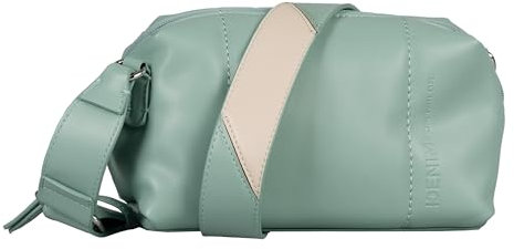 TOM TAILOR Denim Allya Damen Umhängetasche Handtasche Klein Grün