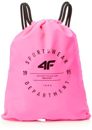 4F Gymsack F054 Hot Pink Damen One Size, Hot Pink, Talla única, Casual