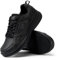 FitVille Arbeitsschuhe Damen Extra Breit rutschfeste Schuhe Kochschuhe Wasserdicht Walkingschuhe Leicht Freizeitschuhe Laufsohle Dämpfung Non-Slip Sportschuhe,Schwarz,39.5 EU