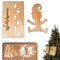 Gxlaihly Wichtelschablone Fußabdrücke Wichteltür Zubehör Wichtel Zubehör Weihnachten Wichtel Zubehör Fußabdruck Schablone Wichtelhaus Wichteltüre Zubehör Holz Fußabdruck Schablonen