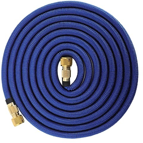 CALLARON Teleskopschlauch Zusammenklappbarer Schlauch Einziehbarer Schlauch Einziehbarer Wasserschlauch Wasserschlauch, Robust Flexibler Schlauch Gartenschlauch Flexibel Legierung