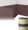 GZGLZDQ Wandverkleidung Selbstklebend, Schwamm Wandkissen mit Befestigung, Selbstklebende Wandpaneele für Innenwandverkleidung Deko, mit Kollisionssicher Und Kältebeständig(Brown,40 cm x 2 m)