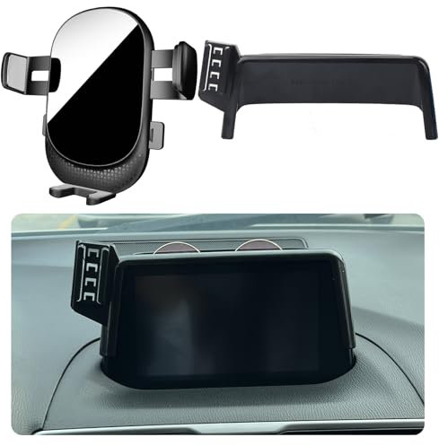 Kfz-Handyhalterung für Mazda 3 Autozubehör [Nur für Mazda 3 2017–2018] [Auto-Lock-Freisprecheinrichtung]