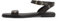 Tommy Hilfiger Sandales Femme Ankle Strap en Cuir, Noir (Black), 40